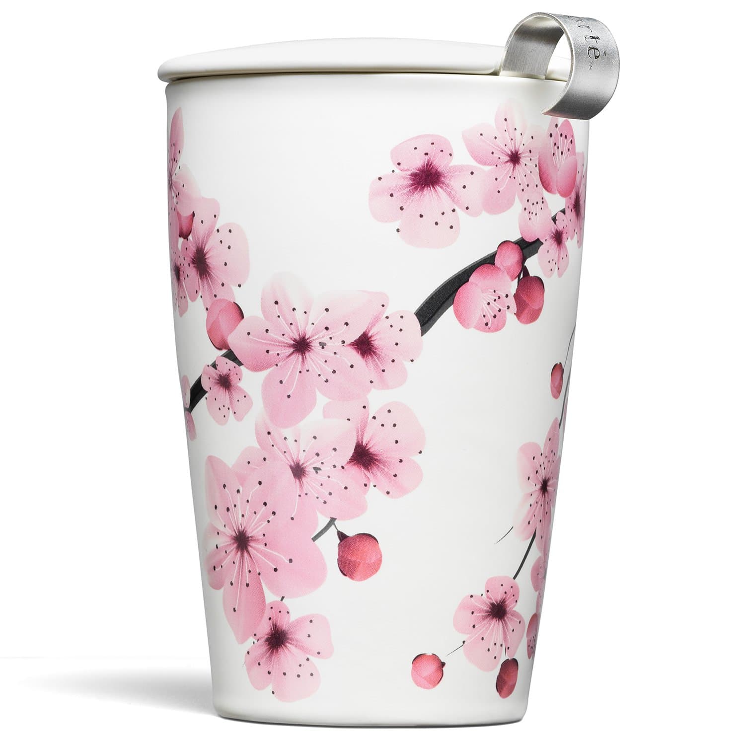 Kati Cup Ceramic Tea Cup with Infuser and Lid for Infuser - Hanami
