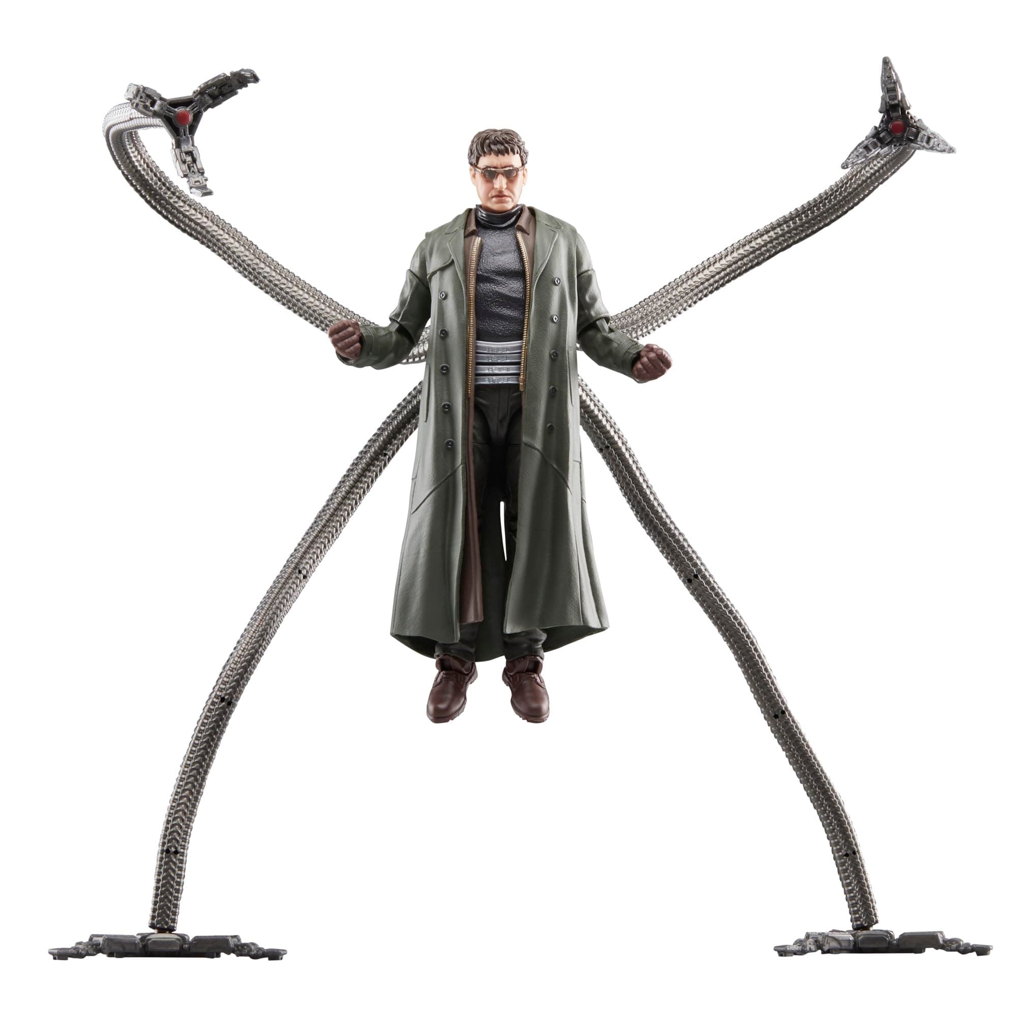 Legends Series Doc Ock, Spider-Man: No Way Home Collectible, Deluxe 6-Inch Action Figure, 4 Accessories, Ages 4 and Up