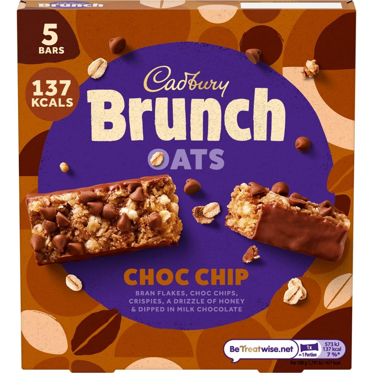 Brunch Bar Chocolate Chip, 192 g