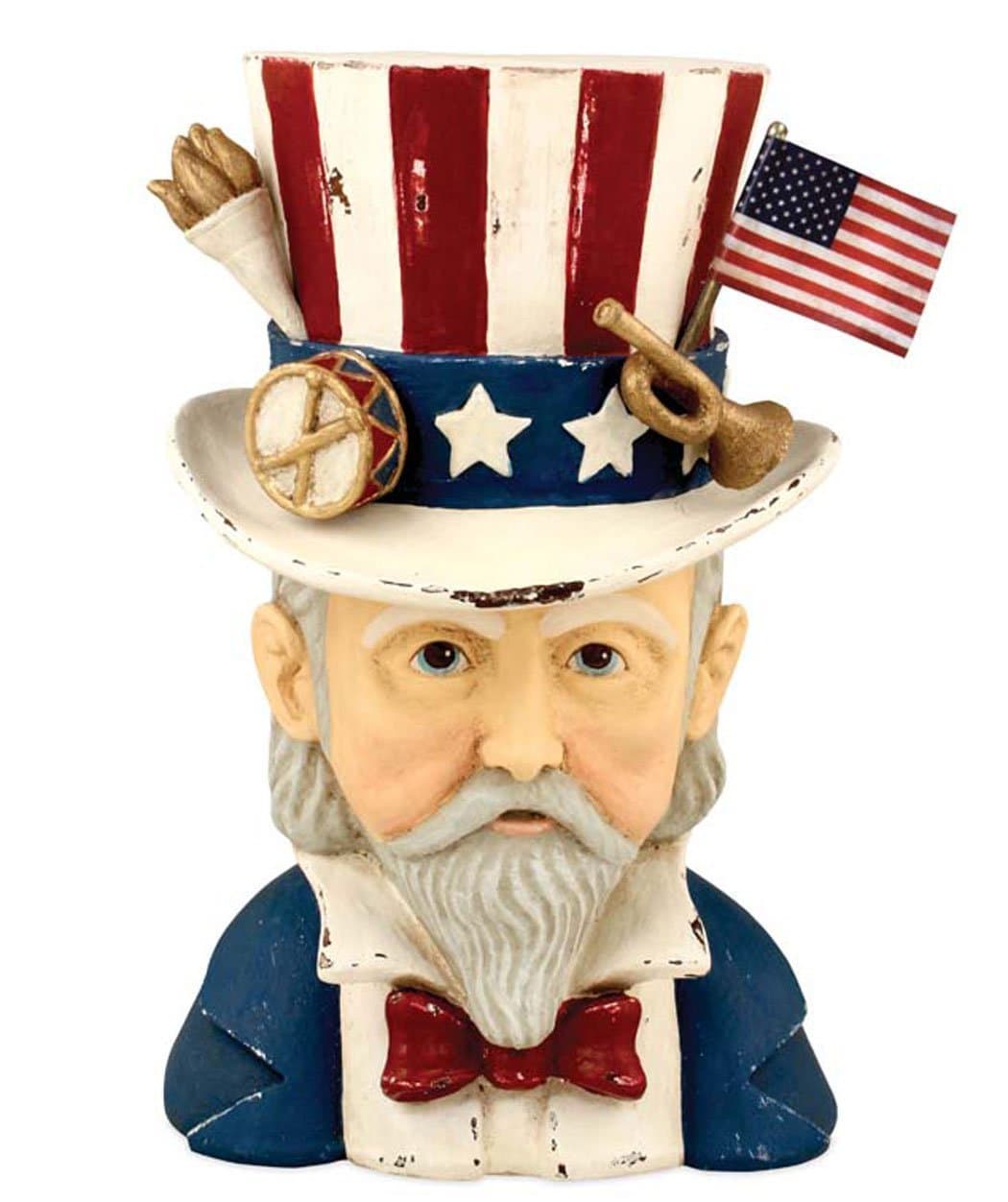 Easter Bethany Lowe TJ6223 Uncle Sam Container 4th of July Patriotic
