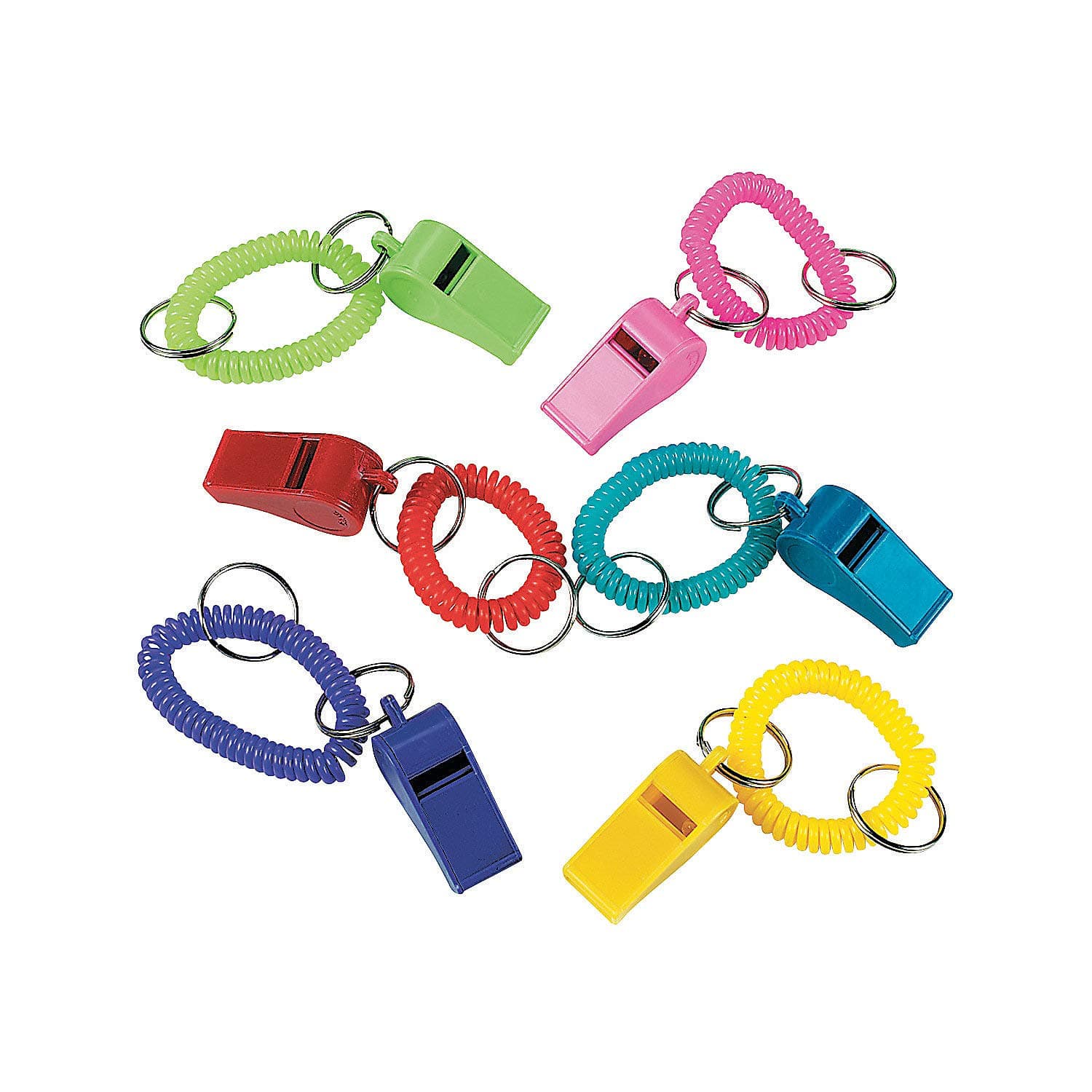 Whistle Expando Bracelet Key Chains (1 dz)