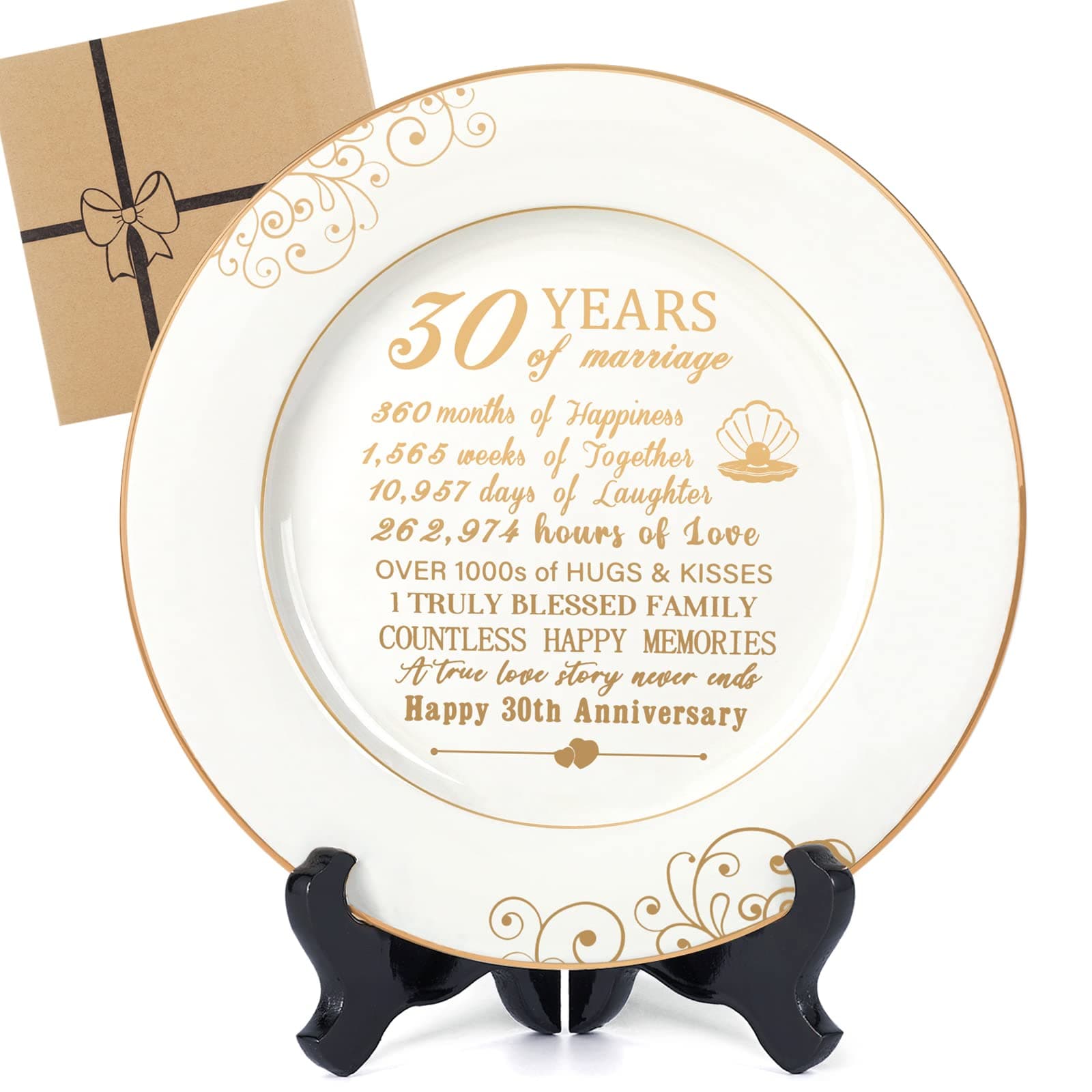 30th Anniversary Plate