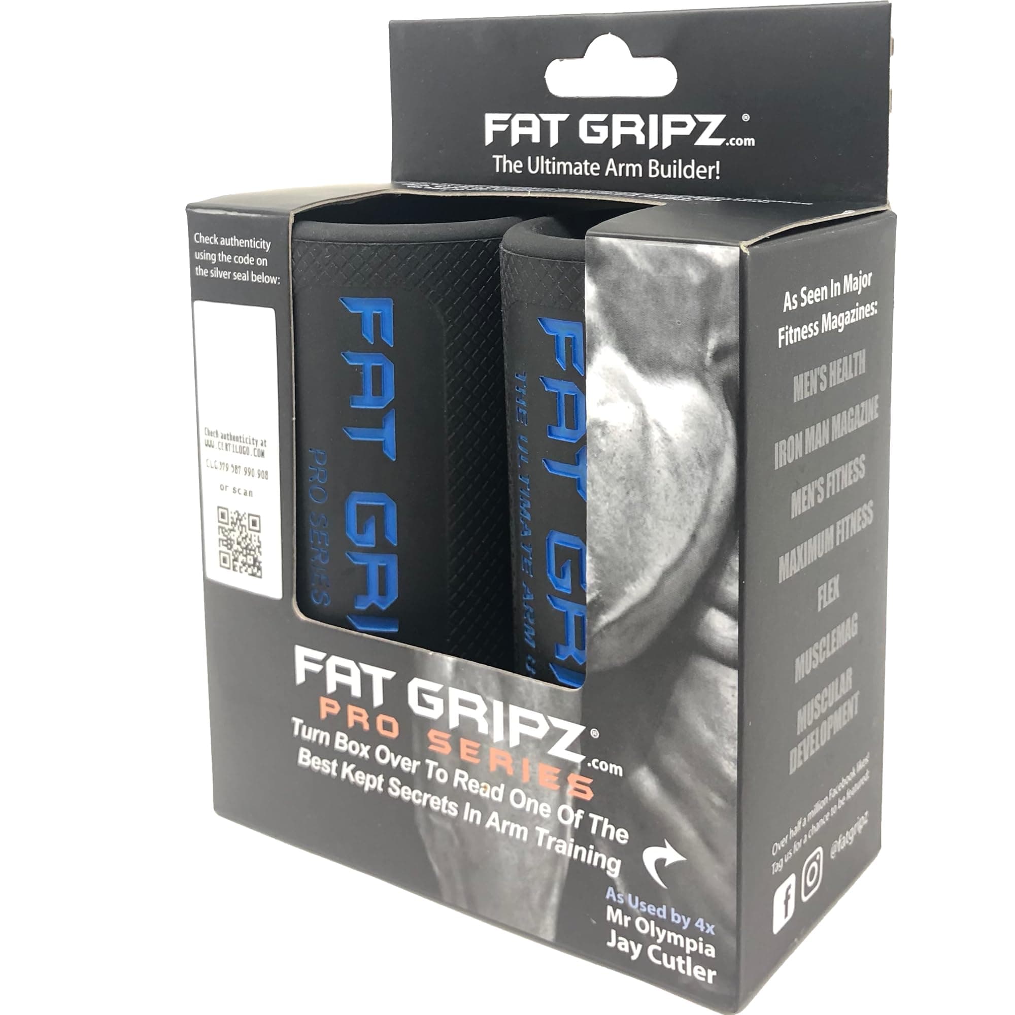 Fat Gripz Pro - Special Edition Black (New) (2.25 Inch Outer Diameter)