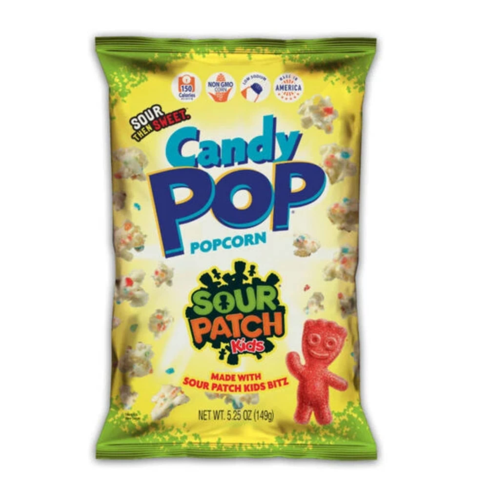 Candy Pop Sour Patch KIds Popcorn 5.25oz -1 Bag