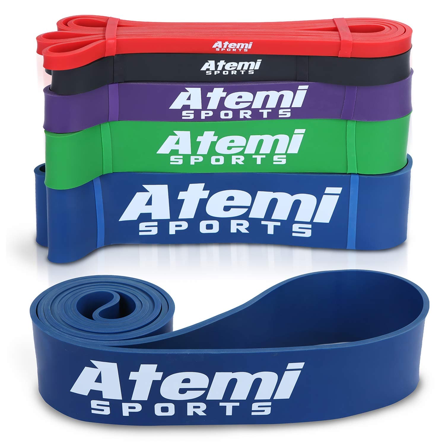 Resistance Pull Up Bands | Exercise Loop Band for Men or Women | Long Resistance Bands for Strength Training, Fitness, Stretching & CrossFit