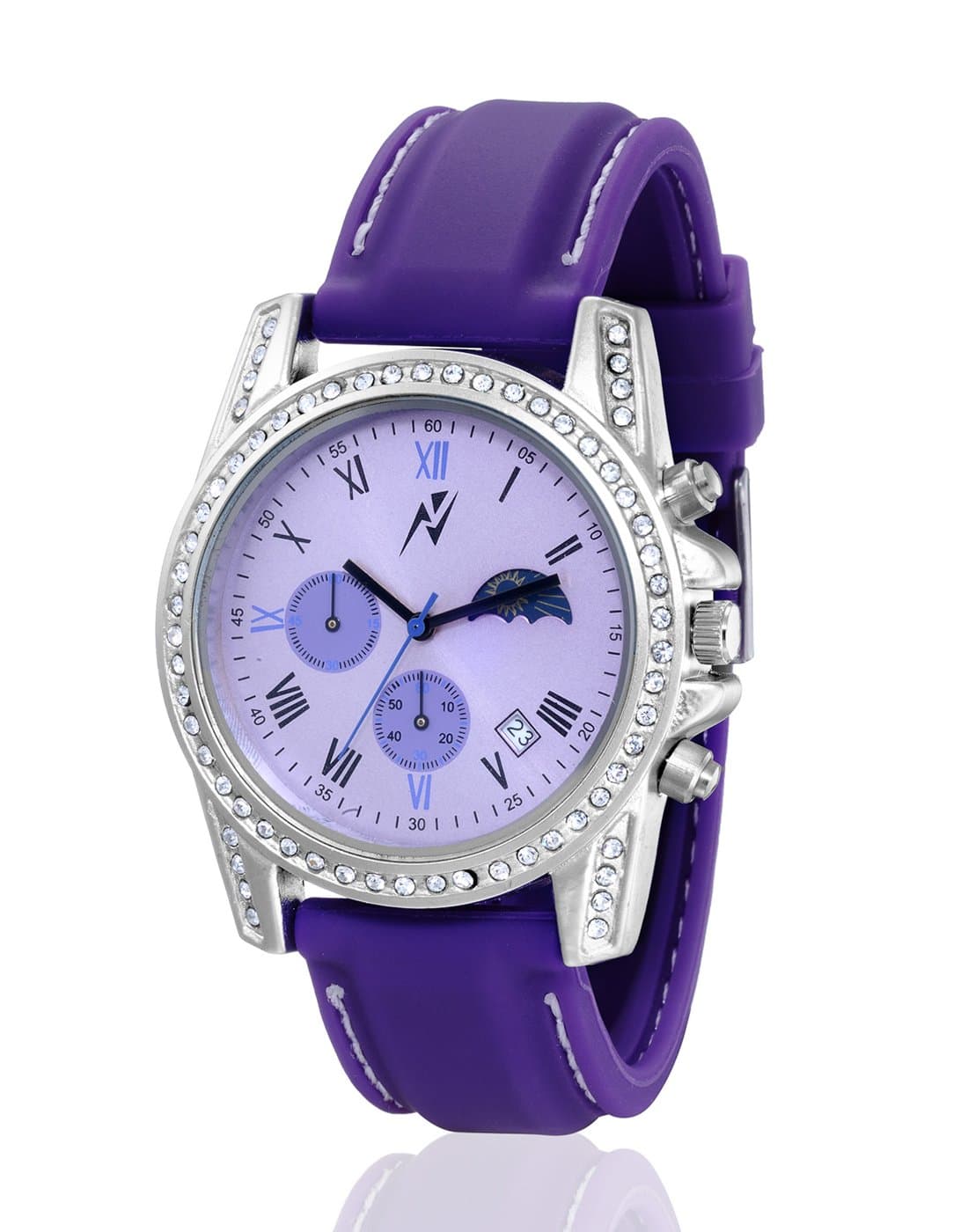 Women's Chronograph Watch - Purple