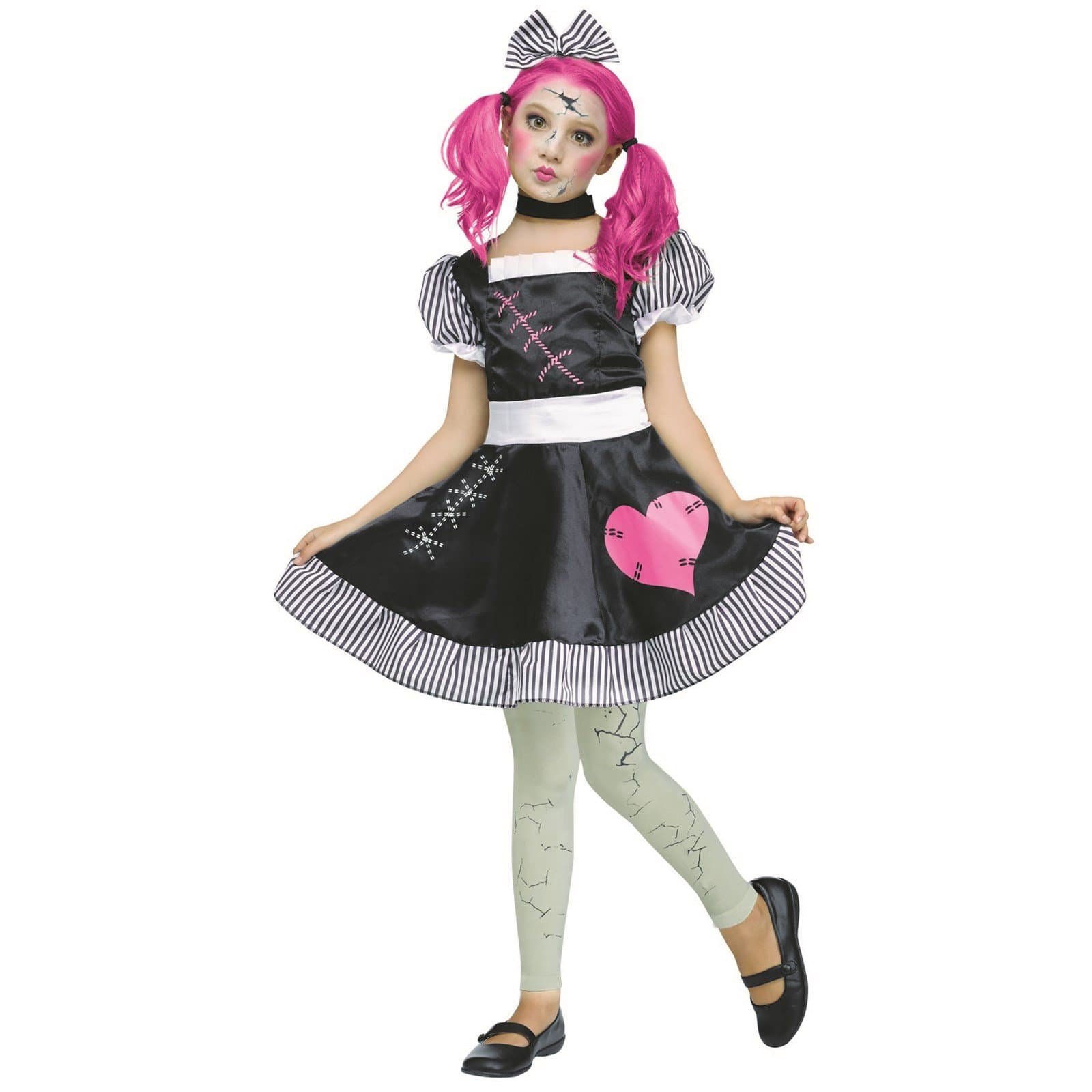 Fun World girls Broken Doll