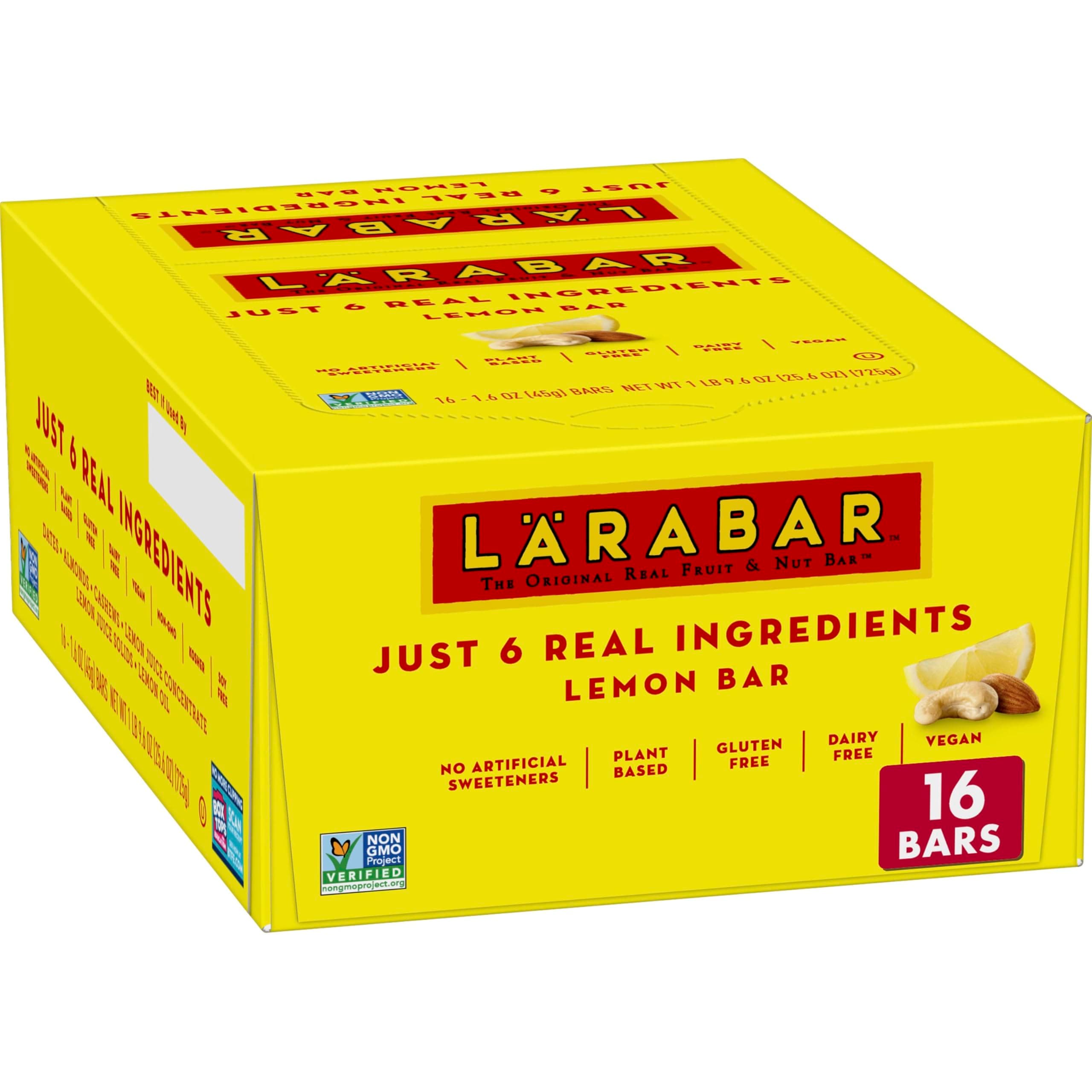 Original Fruit & Nut Bars, Lemon 16
