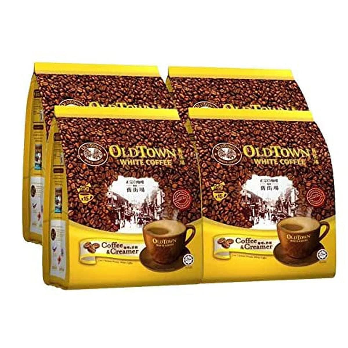 4 Pack Old Town White Coffee 2 In 1 Coffee & Cream