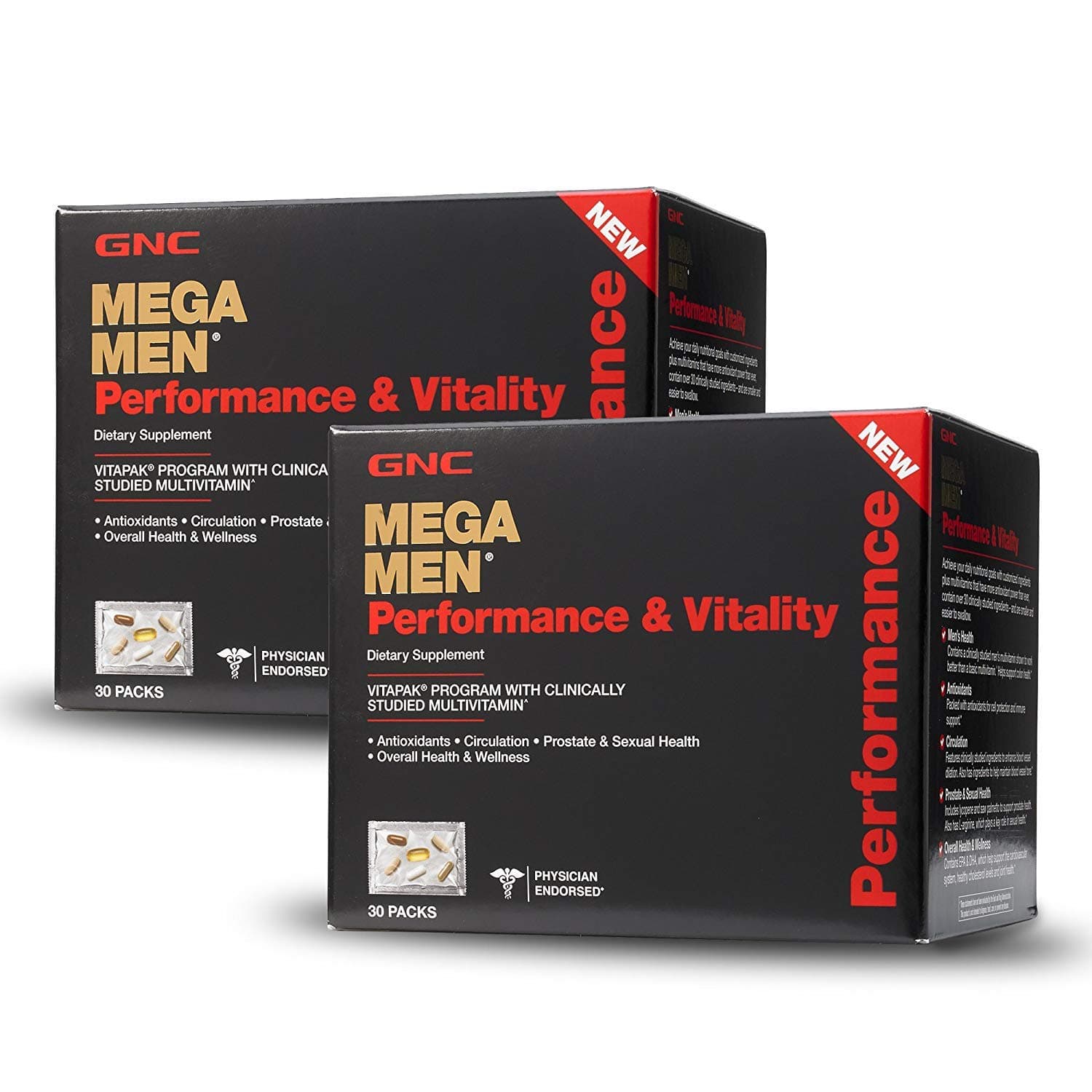Mega Men Performance Vitality - 30 Packs