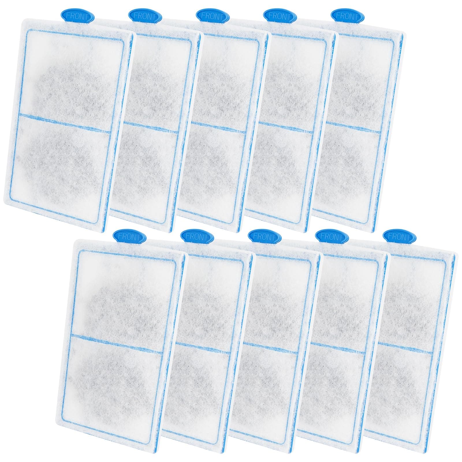 10 Pack Replacement Aquarium Carbon Filter Cartridges Hang On Back Filter HG149 HG099-S