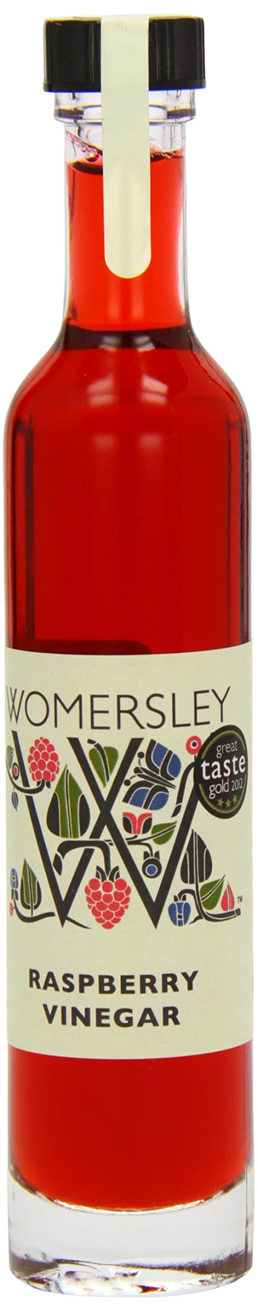 Womersley Raspberry Vinegar 100 ml (Pack of 3)