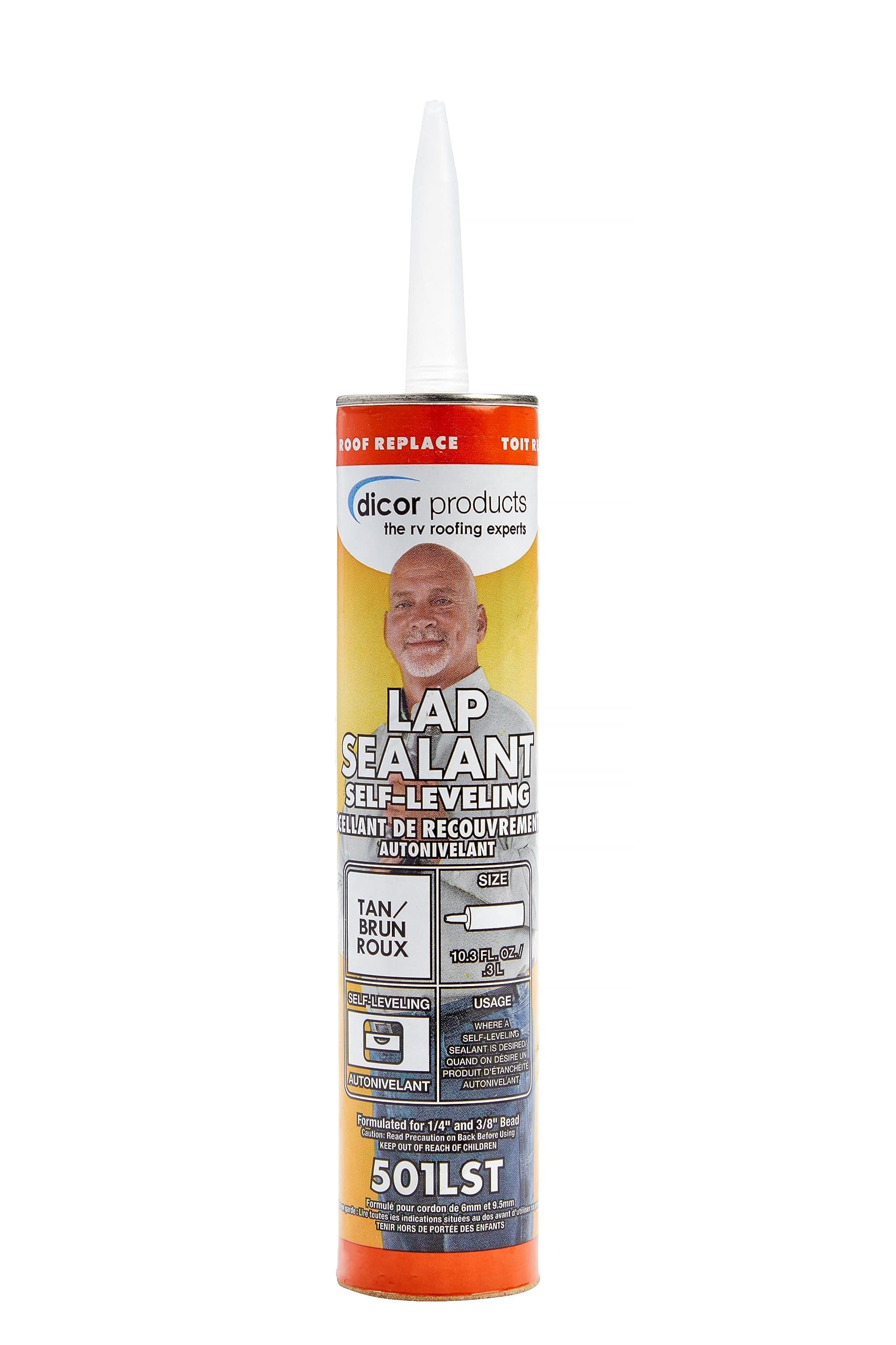 Dicor HAPS-Free Self Leveling Sealant, Tan