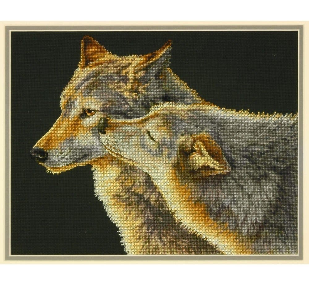 Dimensions D70-35283, Wolf Kiss, Black
