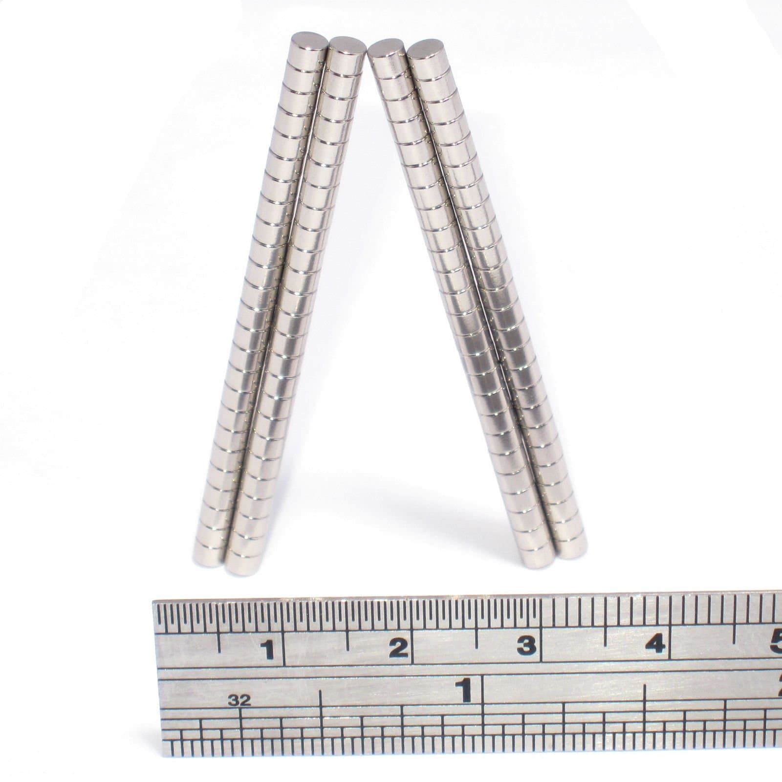 Spider Magnetics Ltd 100 Tiny Disc Magnets 3x2 mm Neodymium Small Craft Magnet 3mm diameter x 2mm