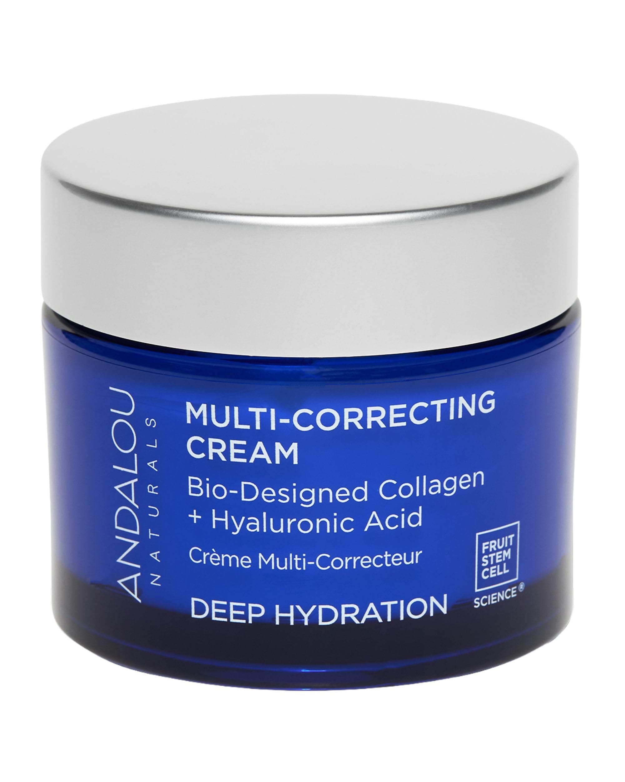 Andalou Naturals Deep Hydration Multi Correcting Cream, 1.7 Oz
