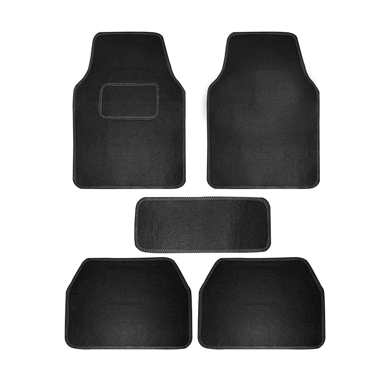 Black Carpet Floor Car Mats for Mobilo