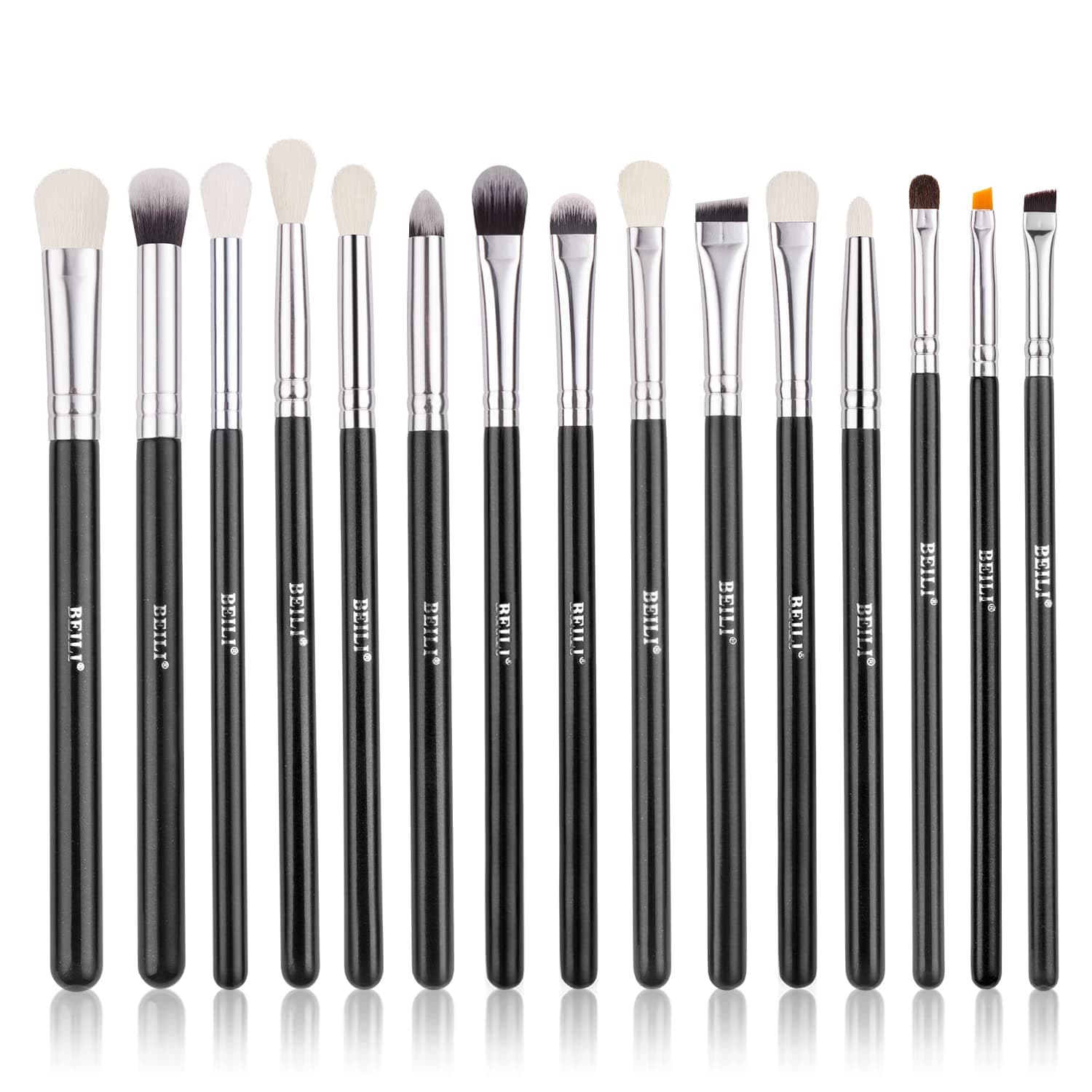 BEILI 15Pc Eyeshadow Brushes Set