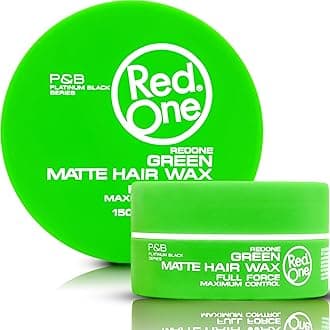 Hair Styling Matte Wax Green 150 ml | Matte Look | No Shine l Wax | Ultra Hold | Men & Women Hair Wax | Coconut Scent | Maximum Control
