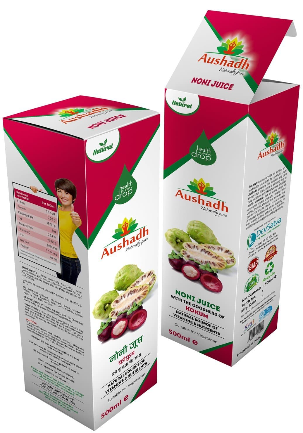 Noni Juice with Kokum Extract 500mL
