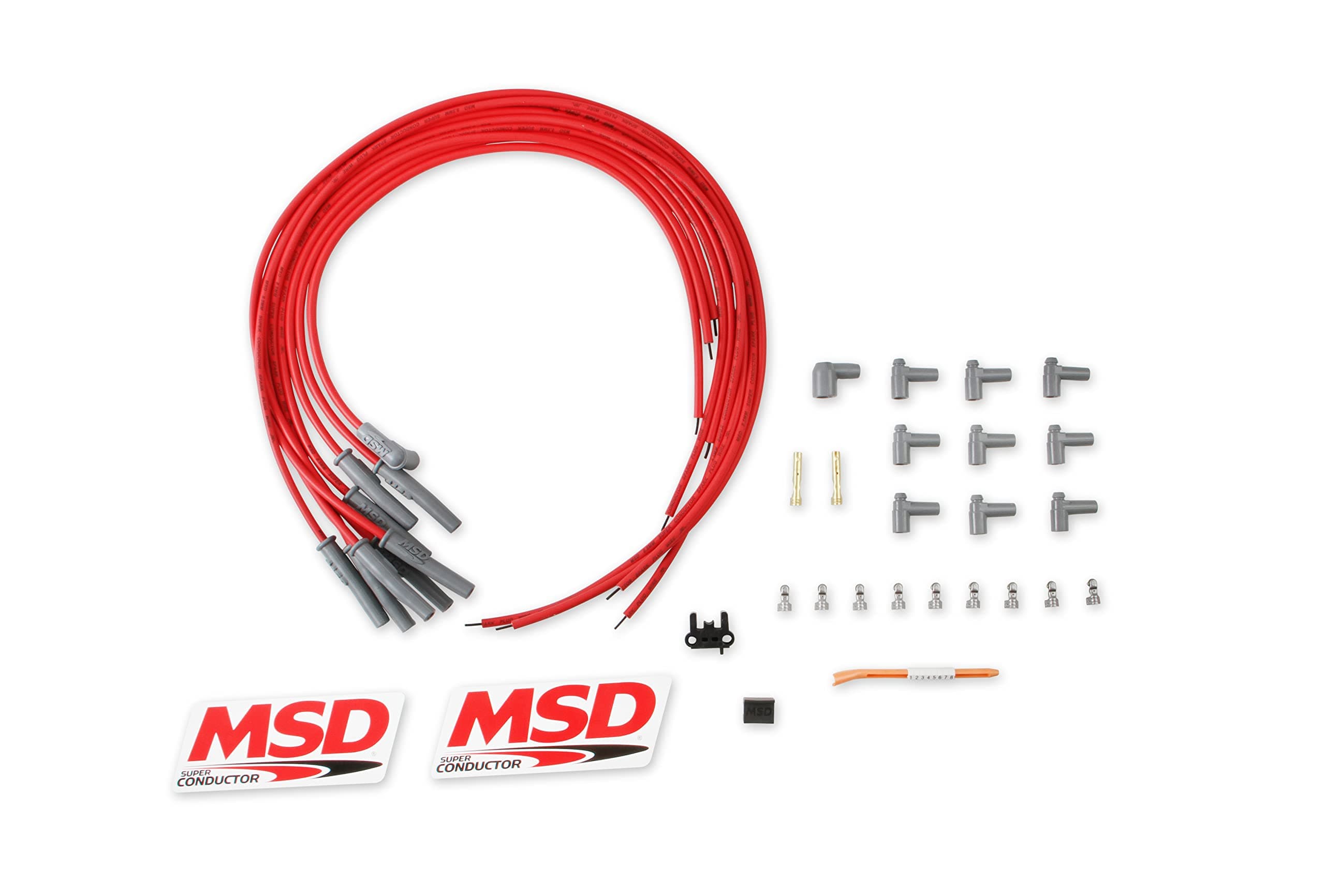 MSD 31189 8.5mm Super Conductor Spark Plug Wire Set