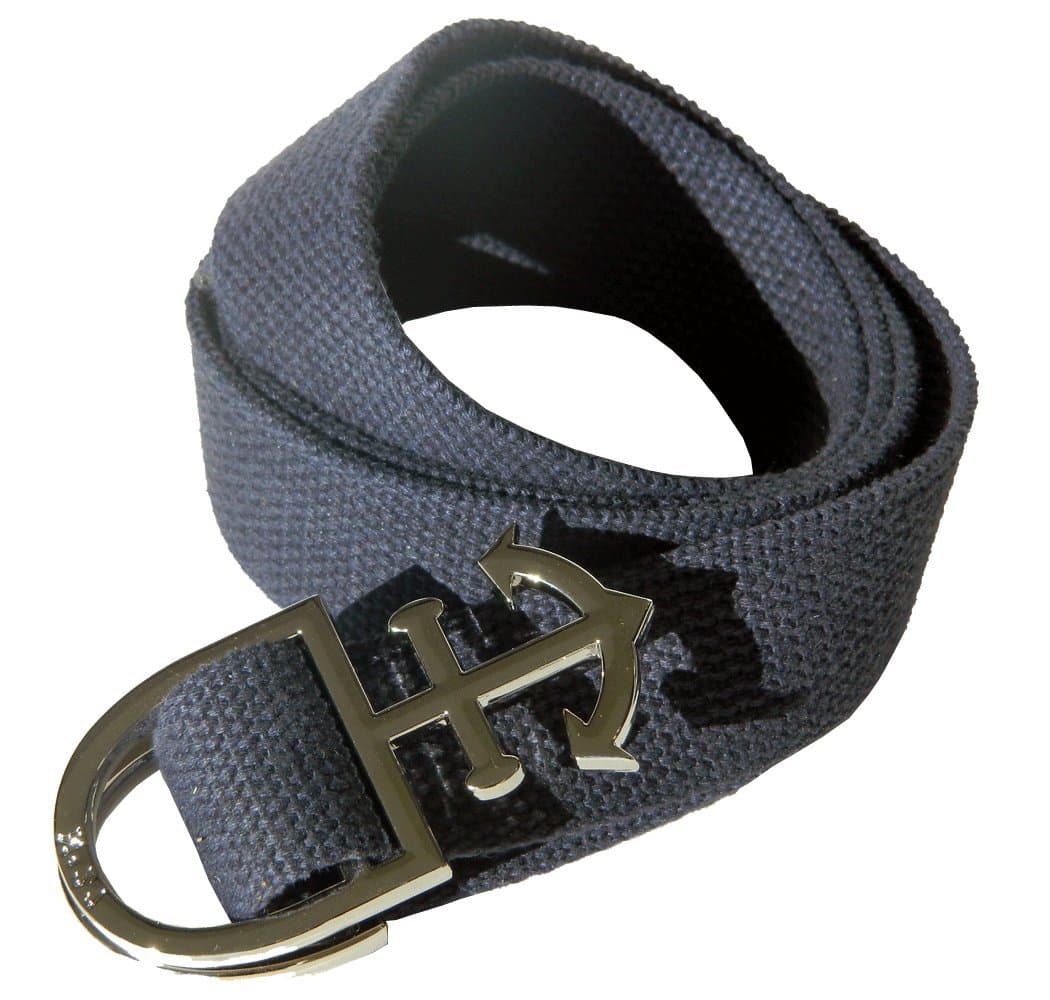 Men's Nautical Anchor Webbing Belt