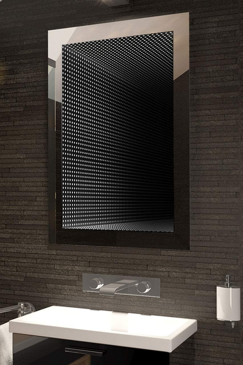 DIAMOND X COLLECTION Perfect Reflection LED Bathroom Infinity Mirror K213