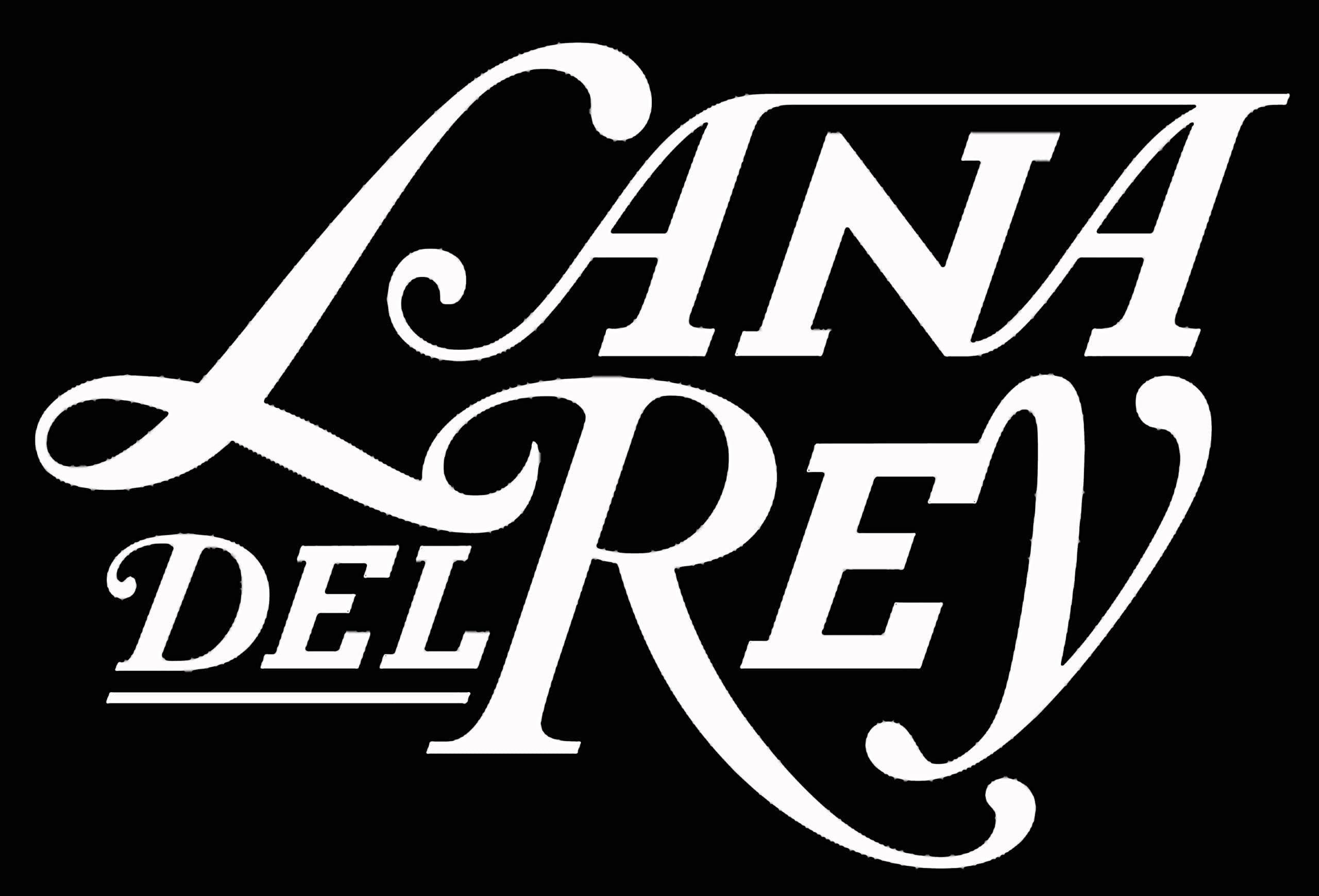 White Lana Del Rey Sticker