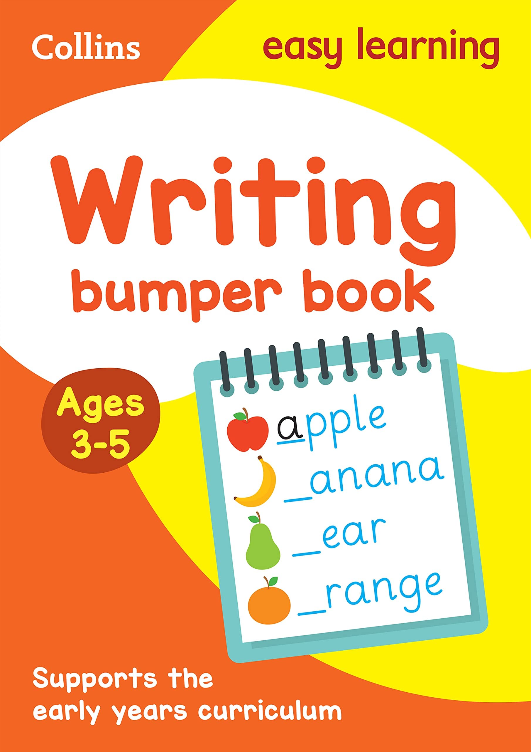 Writing Bumper Book Ages 3-5: Ideal for Home Learning
