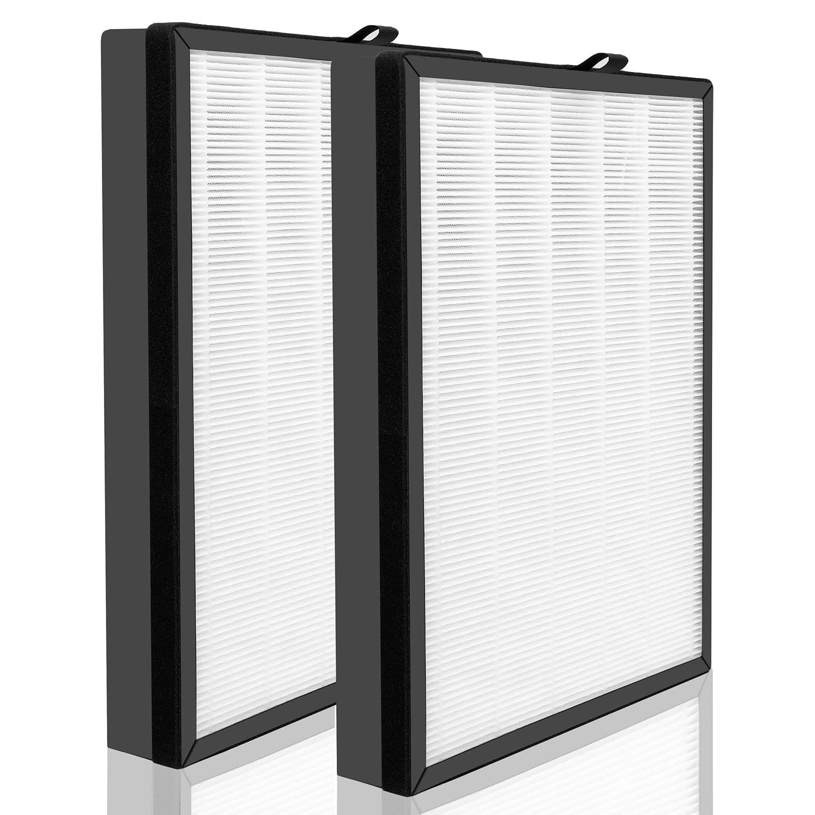 2-Pack Replacement H14 Filter Compatible For Puroair 400 Air Purifier, H14, 4-Stage Filtration Activated carbon