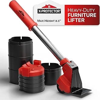 Furniture Lifter Tool - Premium Furniture Jack Lifter Tool to Lift Furniture Easily - Appliance Lifter with 8.5" Adjustable Height - Ideal Jack to Lift Furniture Easily with Minimal Effort