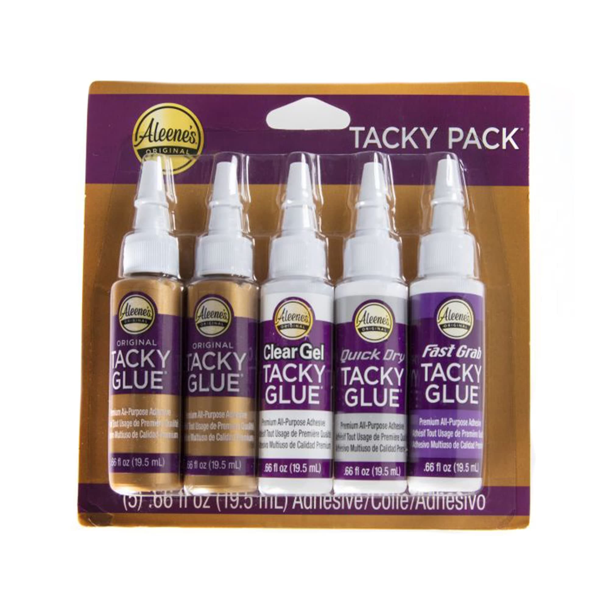 Aleene's Tacky Glue Pack Tacky Try Me 5pc