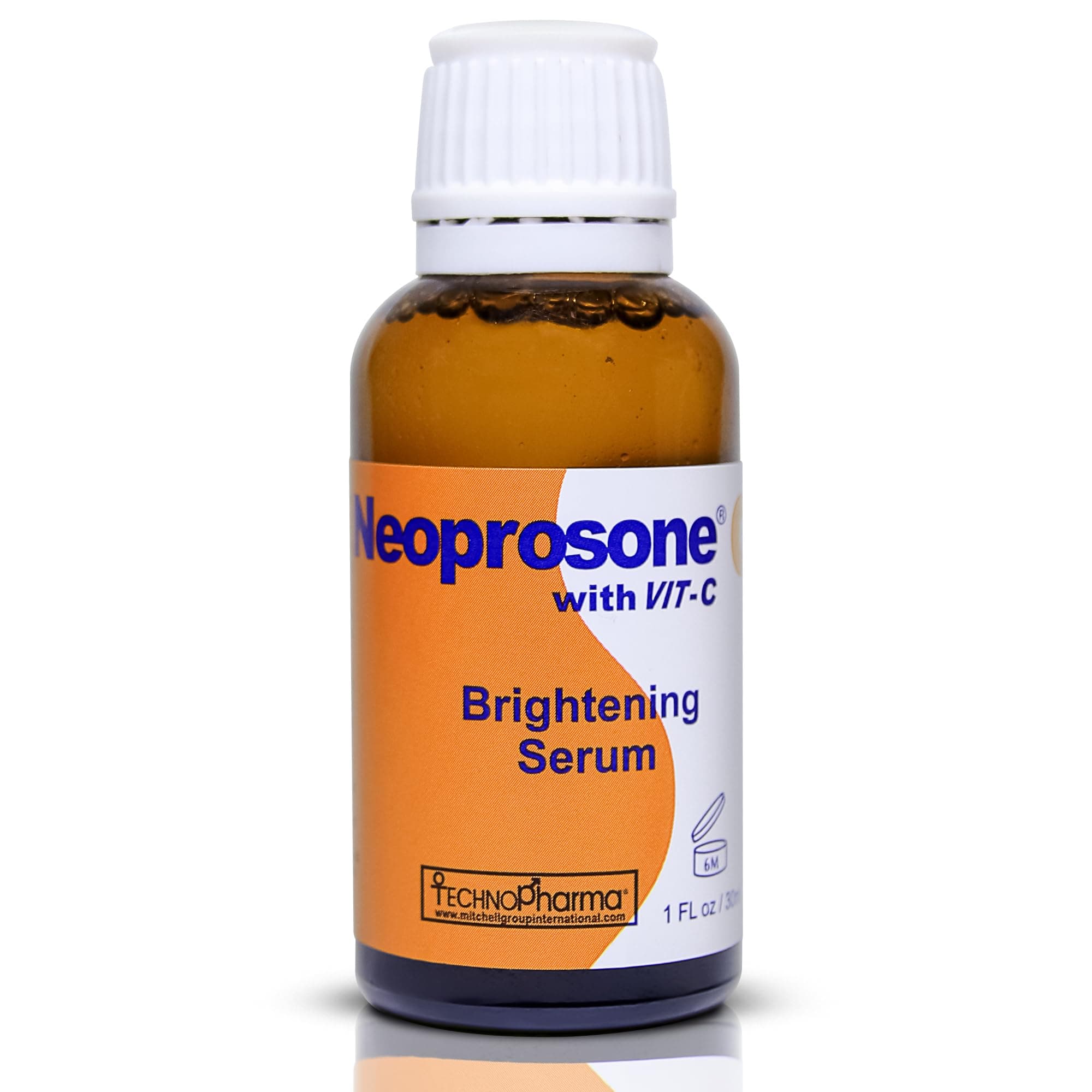 Neoprosone Vitamin C Brightening Serum | 1 Fl oz / 30ml | Dark Spot Corrector Serum for Face | Anti Wrinkle Facial Serum | Hydrating & Moisturizing Face Serum with Alpha Arbutin & Castor Oil