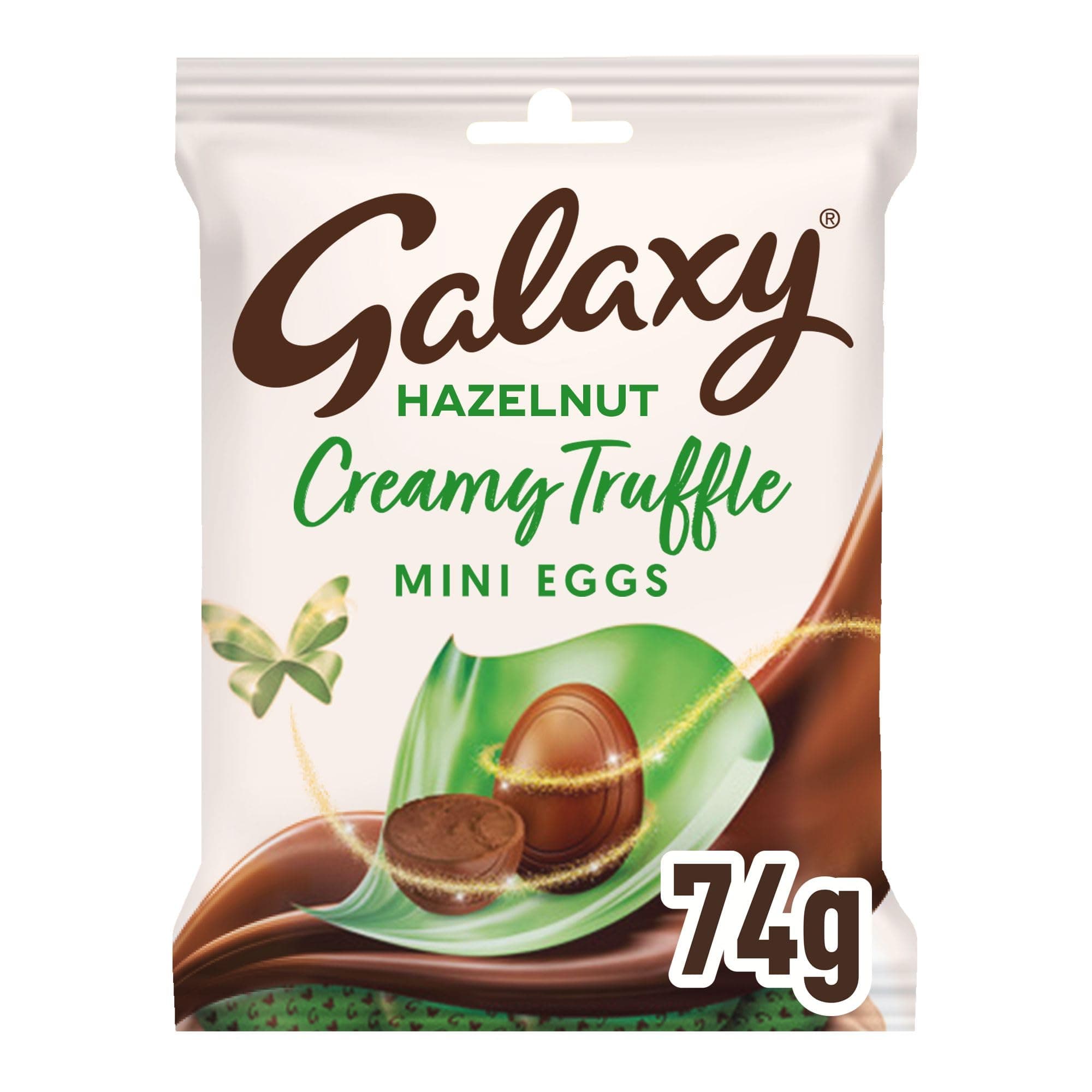 Galaxy Creamy Hazelnut Truffle Mini Eggs 74g
