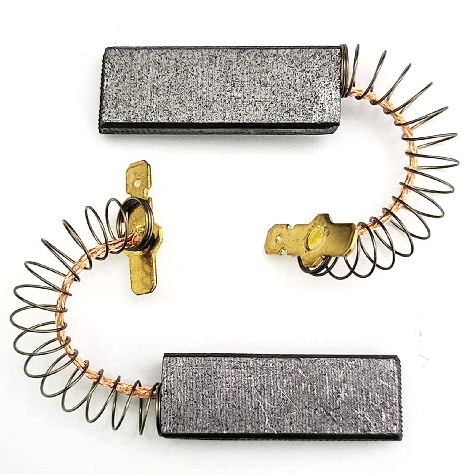 2X Laminated Carbon Brush Replacement Part Compatible with Bosch Siemens Washing Machine Motor Part number: 00605694 605694