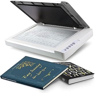 OS1180 - Flat Scanner for Graphics and Documents in A3 Format, Design Suitable for Libraries, Schools or Small Offices - Scanning A3 Documents in Approximately 9 Seconds