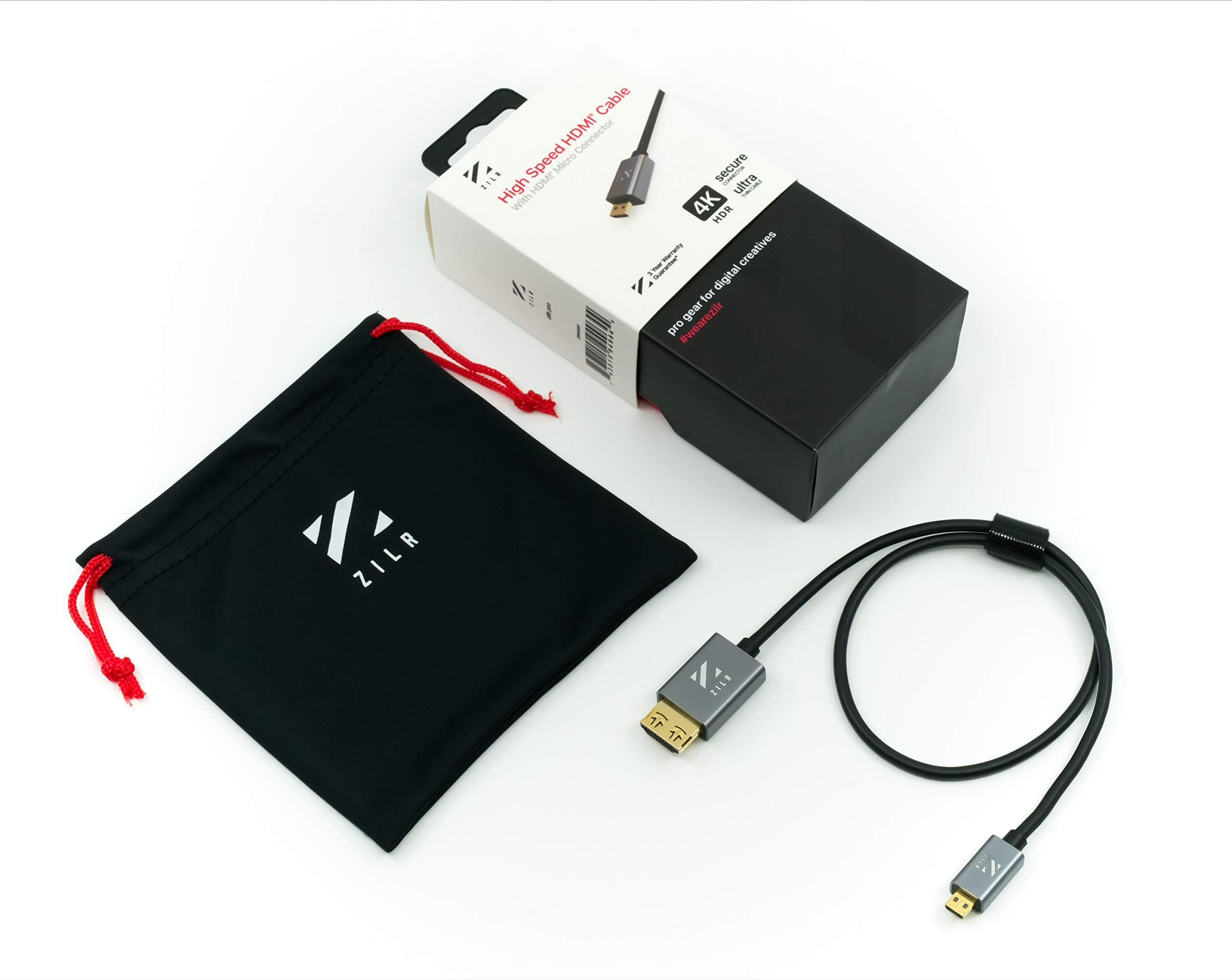 10bit High Speed HDMI Cable 4K HD Ethernet HDMI Type A to Type D Micro HDMI Cable Ultra HDMI Cable 4K HDCP2.2 4K HDMI Camera HDMI Cable