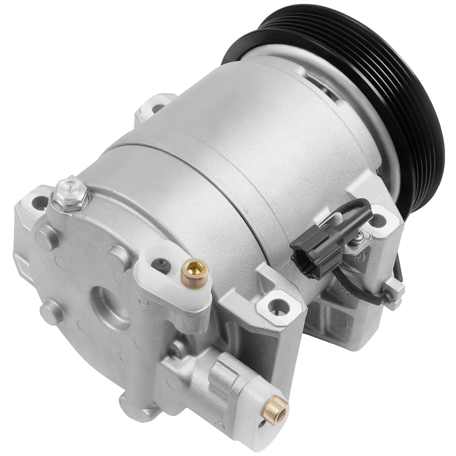 ECCPP A/C Compressor with Clutch Fit for Nissan Altima 2.5L 2002 2003 2004 2005 2006 AC Compressor Rapid Cooling DKS17D