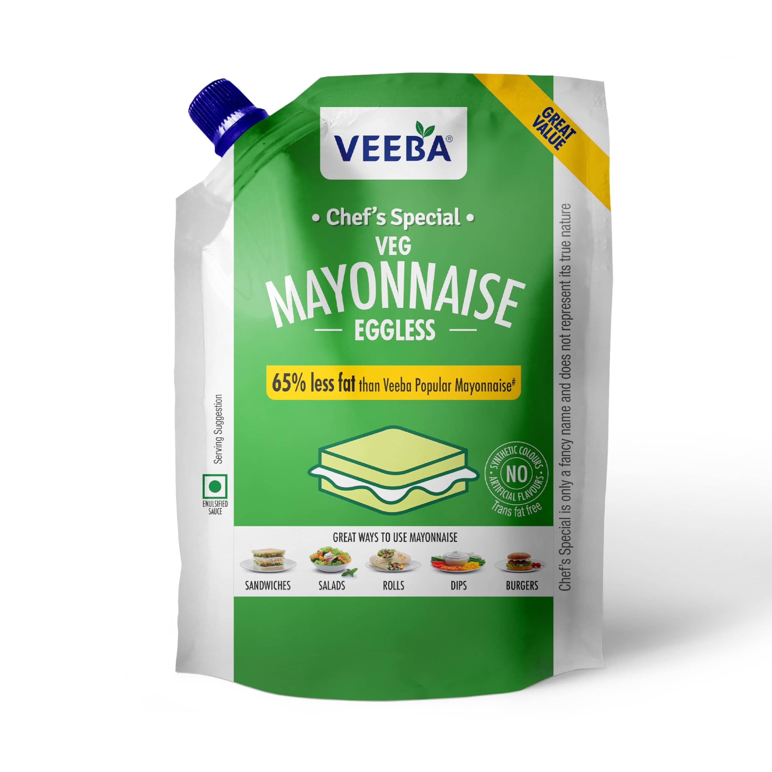 Veeba Eggless Mayonnaise (875g)