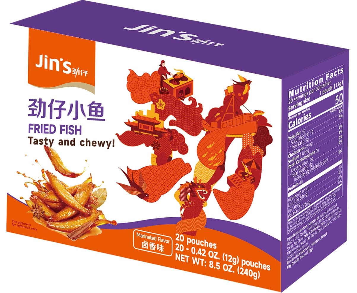 JINZAI Spiced Fish Snack (MARINATED)