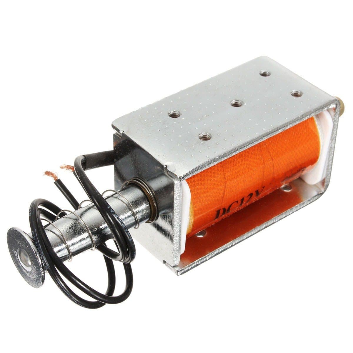 Convenient 35mm long-stroke push-pull solenoid DC12v small electromagnetic Electric Magnet Durable in use