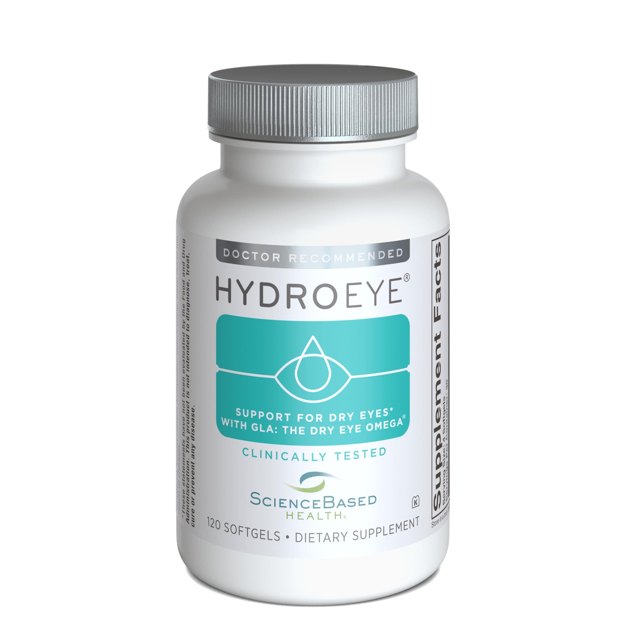ScienceBased Health HydroEye Dry Eye Supplement – Clinically Tested Formula w...