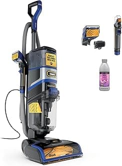 Shark CarpetXpert HairPro | Upright Carpet, Area Rug & Upholstery Cleaner | Carpet Shampooer | Handheld Spot & Stain Eliminator | Pet Hair Pickup & Odor Removal | 2 Cleaning Tools | Cobalt | EX251BRN