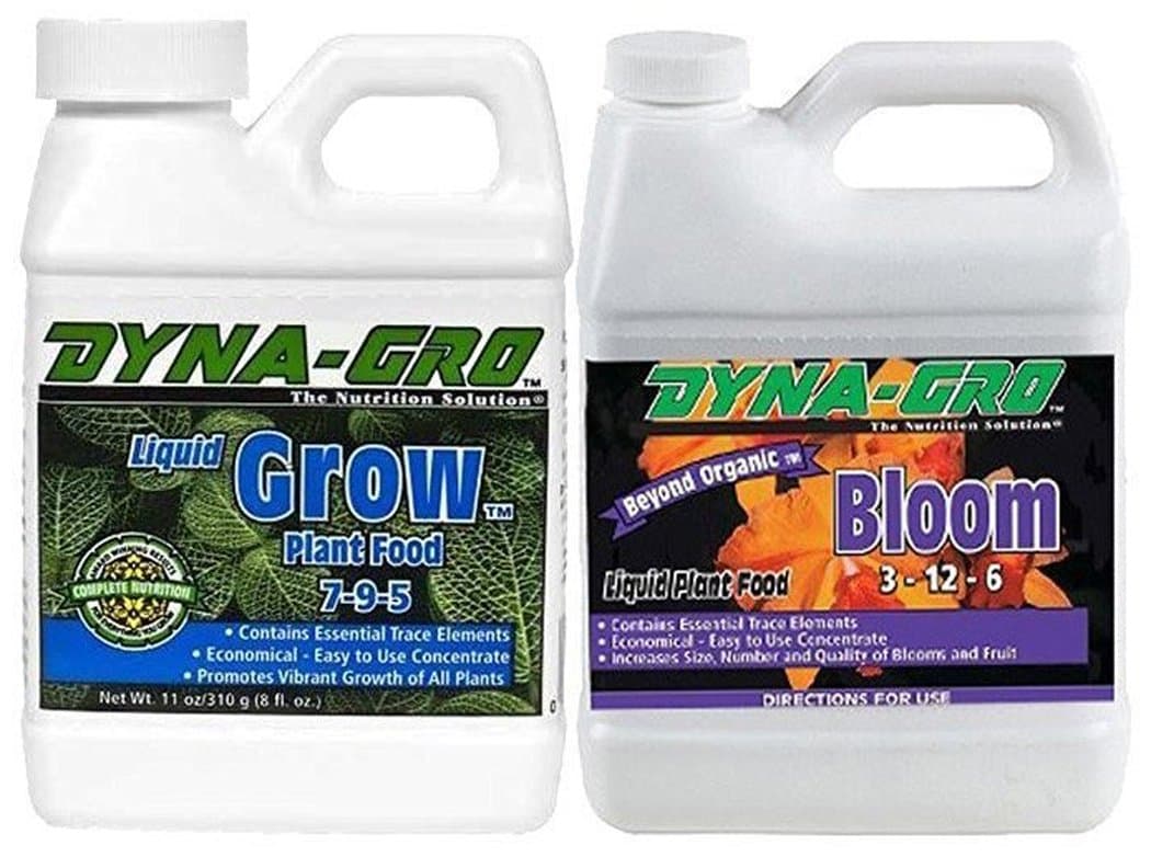 DYNAGB8OZSET Liquid Grow & Liquid Bloom, 8 oz