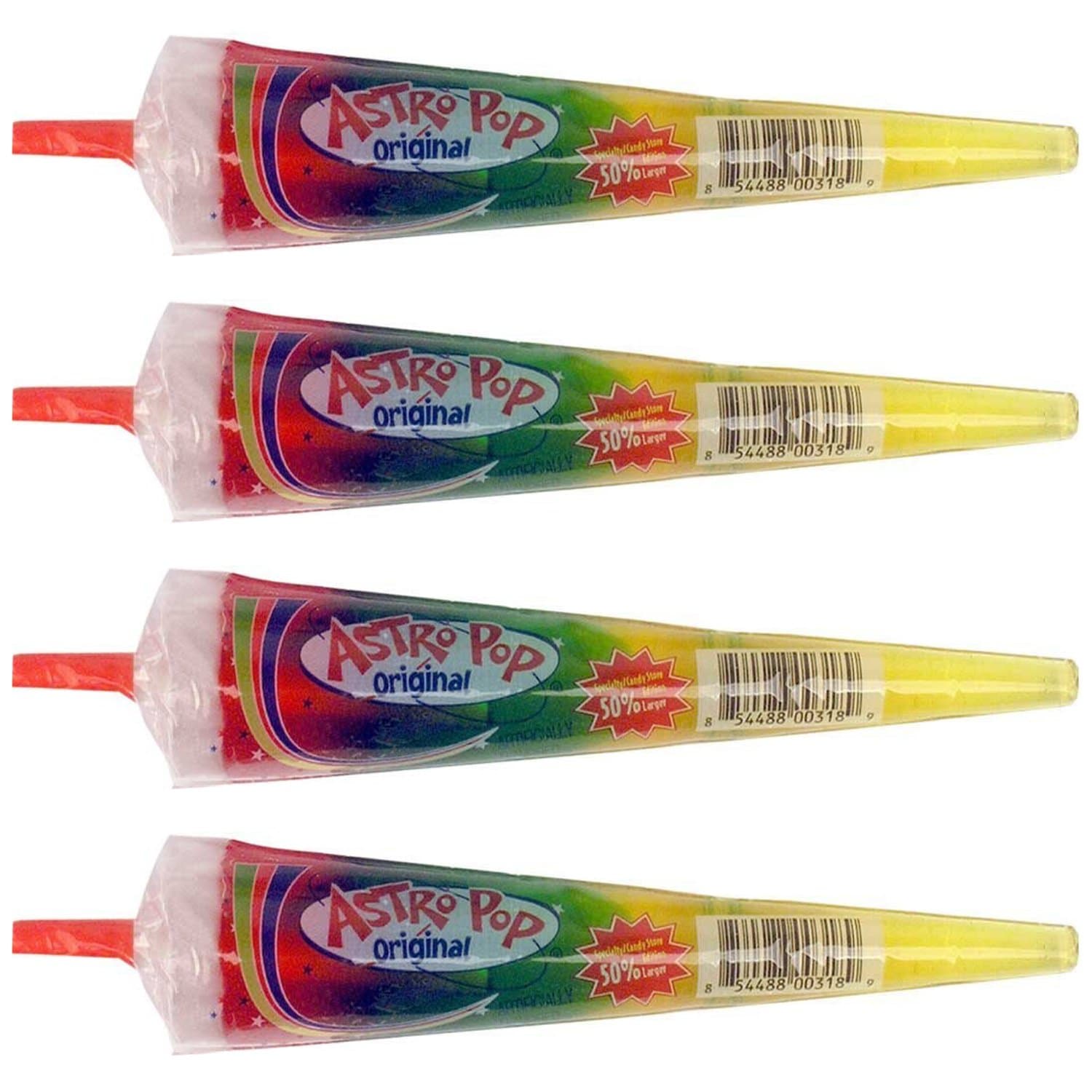 Astro Pop Original Sucker - 1.5 oz each (Pack of 4)