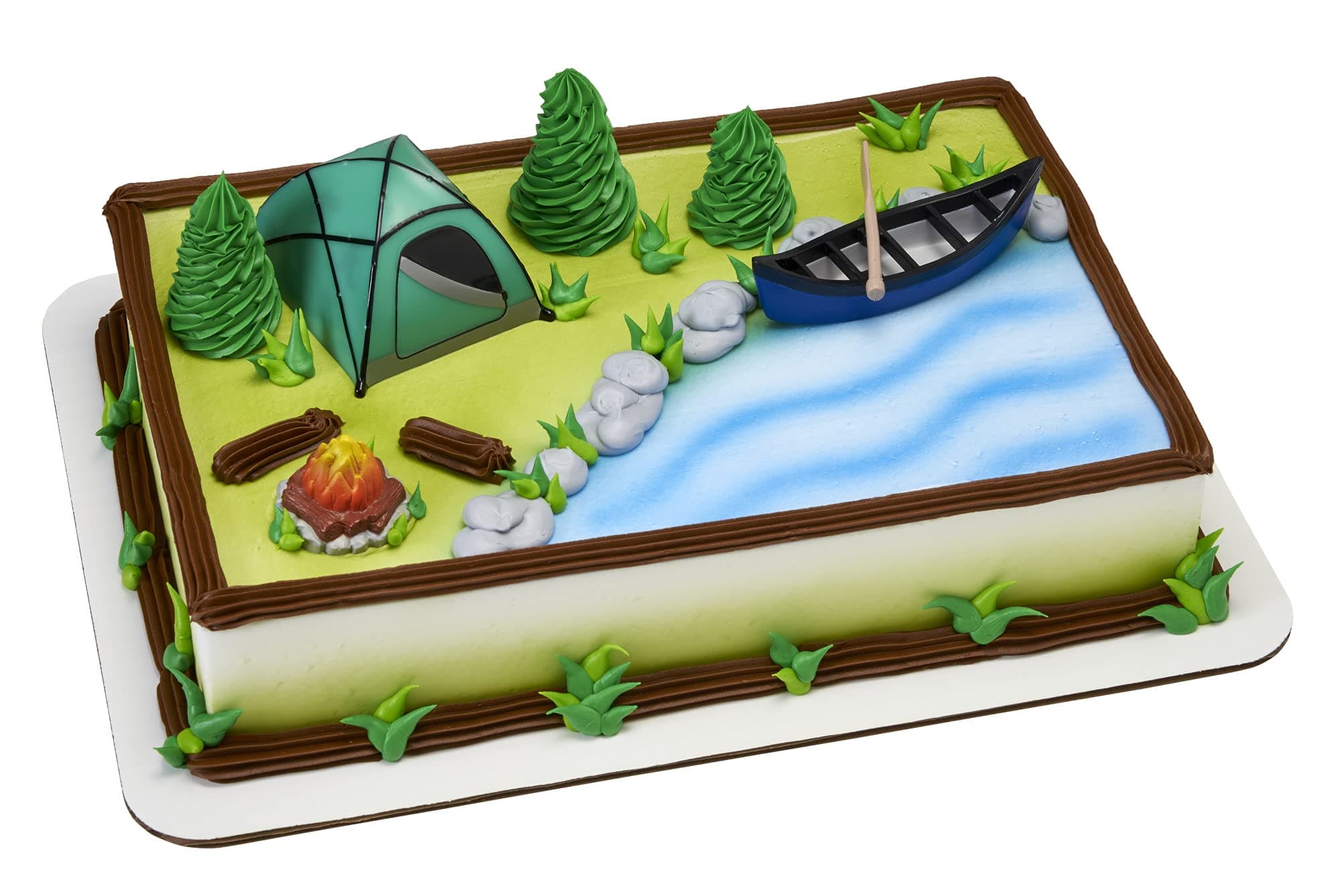 Fireside Camp DecoSet Cake Decoration