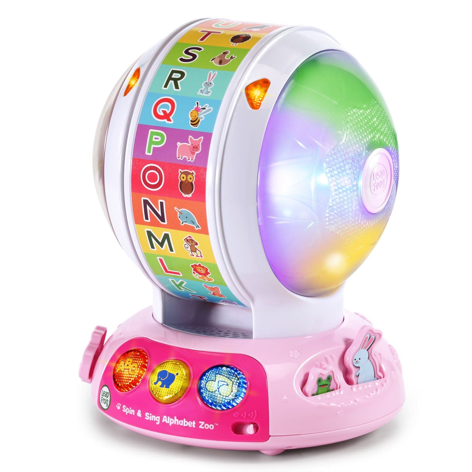 Leapfrog Spin And Sing Alphabet Zoo , Pink (Amazon ExclUSive)