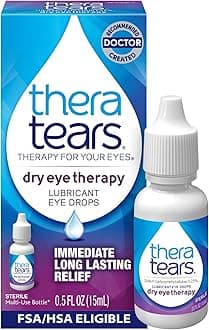 TheraTears Dry Eye Therapy Eye Drops for Dry Eyes, 0.5 Fl Oz