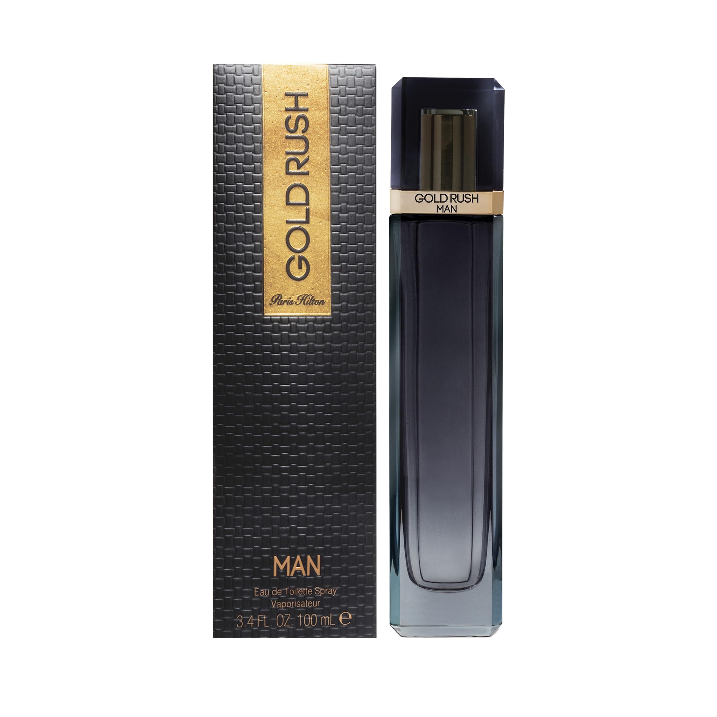 Gold Rush Man For Men 3.4 Fl oz EDT Spray By Paris Hilton, Black (137766077)