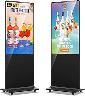 QIXZOCV 55 Inch 4K Digital Signage Kiosk
